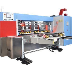 2.Automatic carton 4 colors Printing Slotting Machine With Folder Gluer Strapper Line (1)