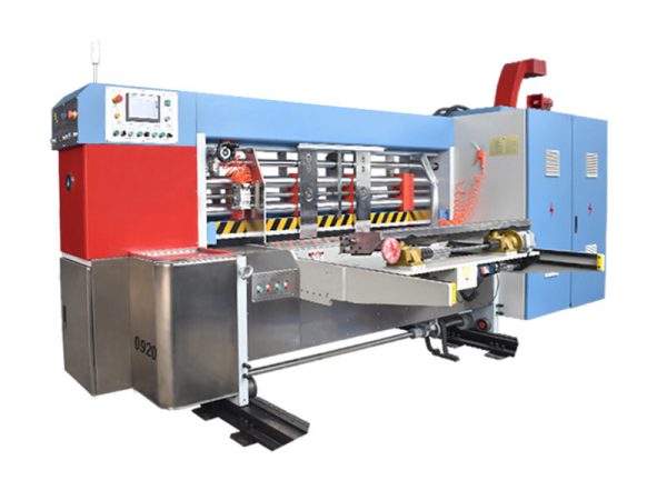 2.Automatic carton 4 colors Printing Slotting Machine With Folder Gluer Strapper Line (1)