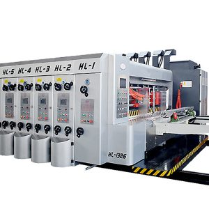 Automatic high speed carton box flexo printing die cutting machine 402