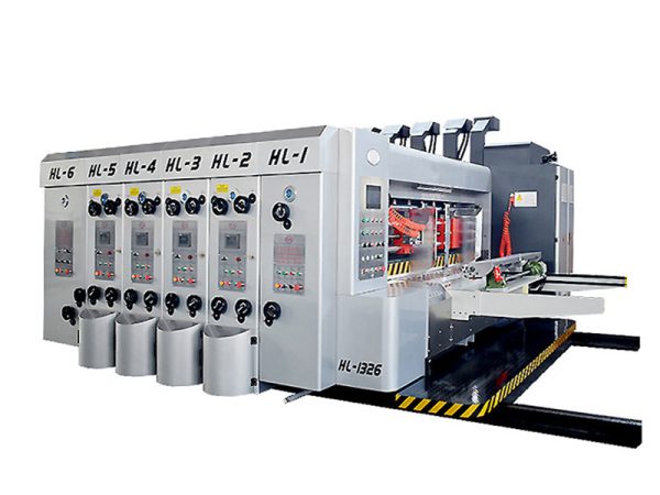 Automatic high speed carton box flexo printing die cutting machine 402