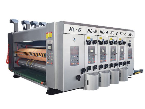 Automatic high speed carton box flexo printing die cutting machine 406