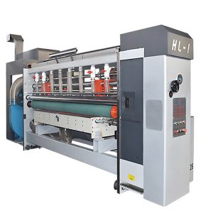 automatic corrugated box flexo 2 colors printing slotting machine 301