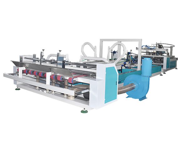 corrugated box folder gluer machine