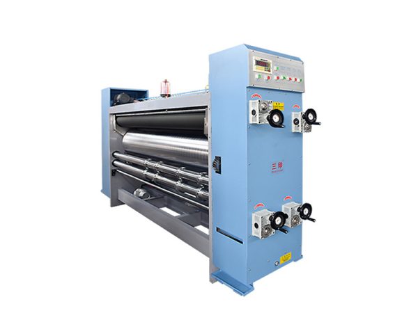 semi auto corrugated box flexo 2color printing slotting die cutting machine (1)