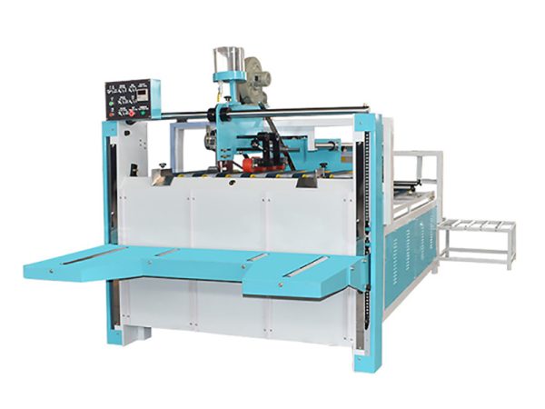 semi auto gluing machine