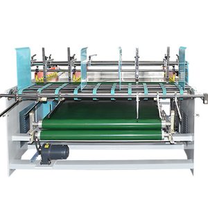 semi-automatic box gluer machine