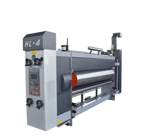 cardboard printing slotting machine