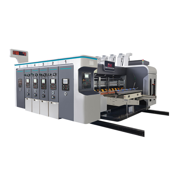 3.Flexo printing slotting die cutting machine